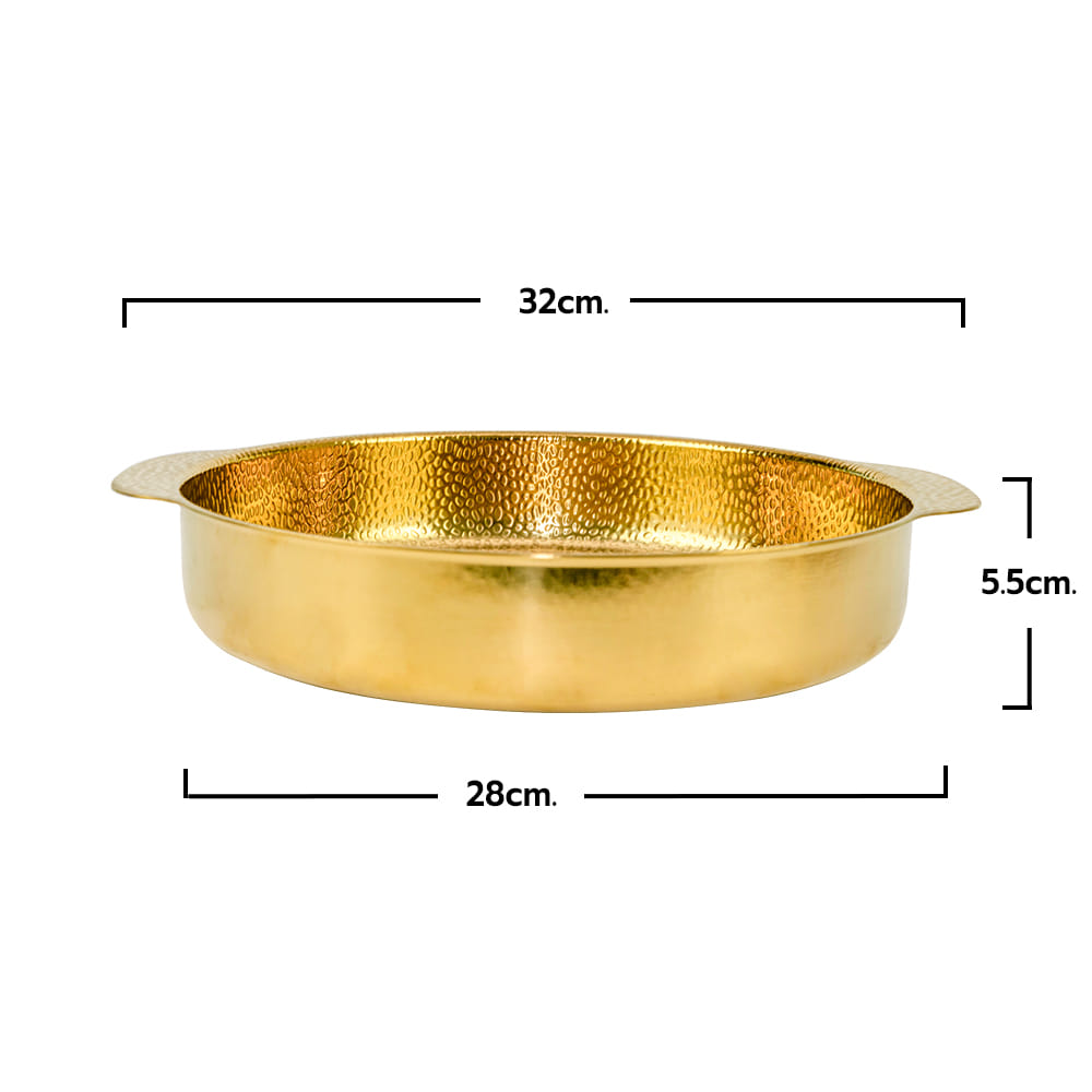 หม้อ 28 ซม. RRS รุ่น GOLD SNOW POT 22 สีทอง 1 ชิ้น_1